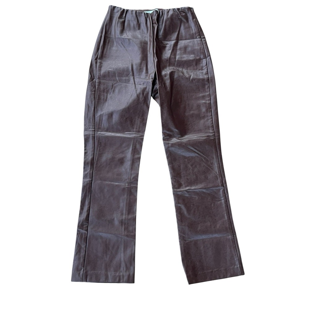 Tuckernuck Ashford Faux Leather Pants Choclate Brown Size‎ XS